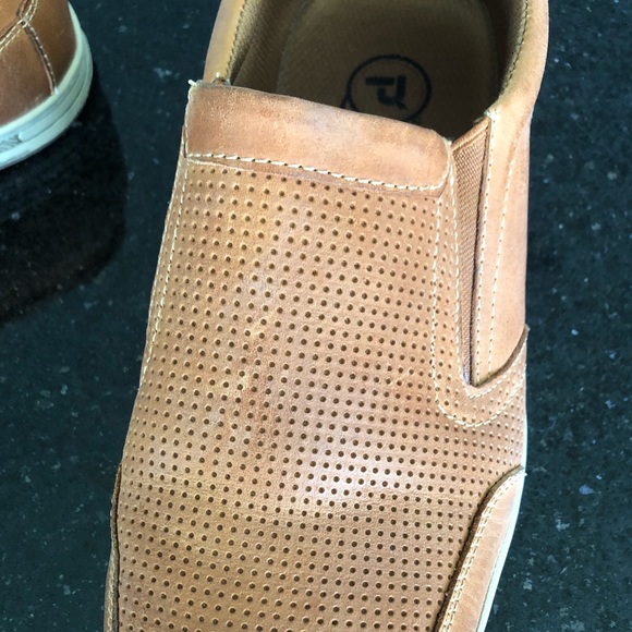 Propet Men’s Leather Slip Ons Brown Size 10 XX(5E) - Picture 4 of 8